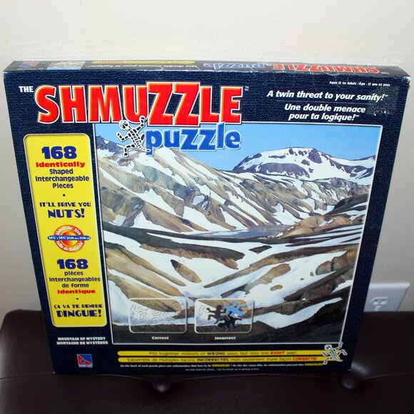3/$88❤️sealed vintage 2004 SHMUZZLE PUZZLE Mountain Of Mystery puzzle Madness! - Picture 2 of 7